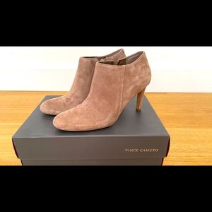 Suede Vince Camuto Ankle Boots - Size 7.5